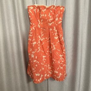 Strapless dress